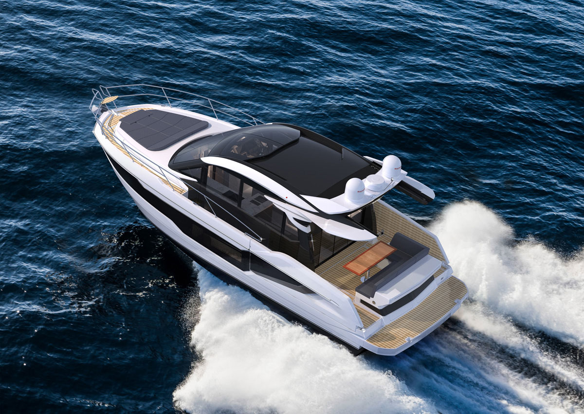 Galeon 410 HTC exterieur arrière