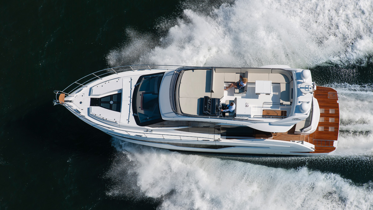 Galeon 500 FLY vu du dessus