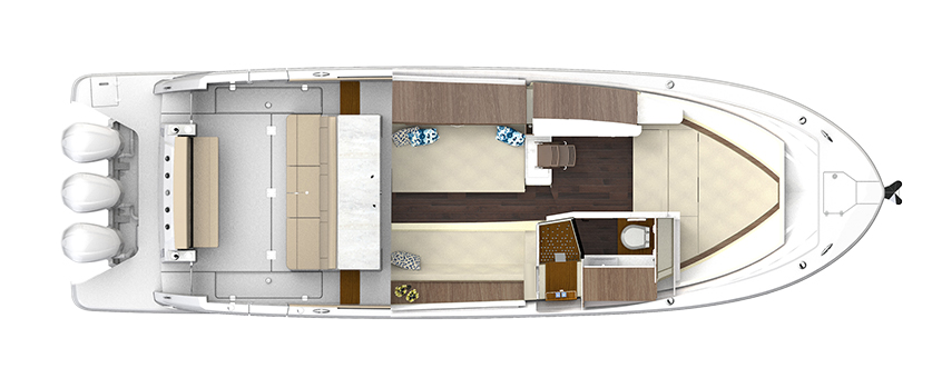 Plan de pont Regal 38 SAV 1