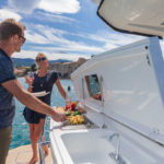 Galeon 400 FLY cuisine exterieure