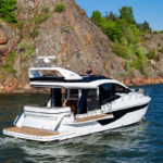 Galeon 470 SKYDECK beach mode arrière