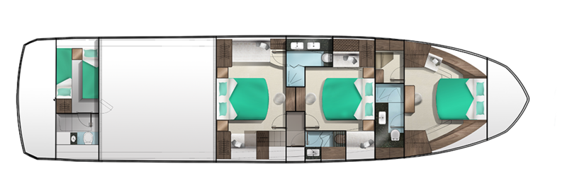 Galeon 640 FLY deck 2 layout 1