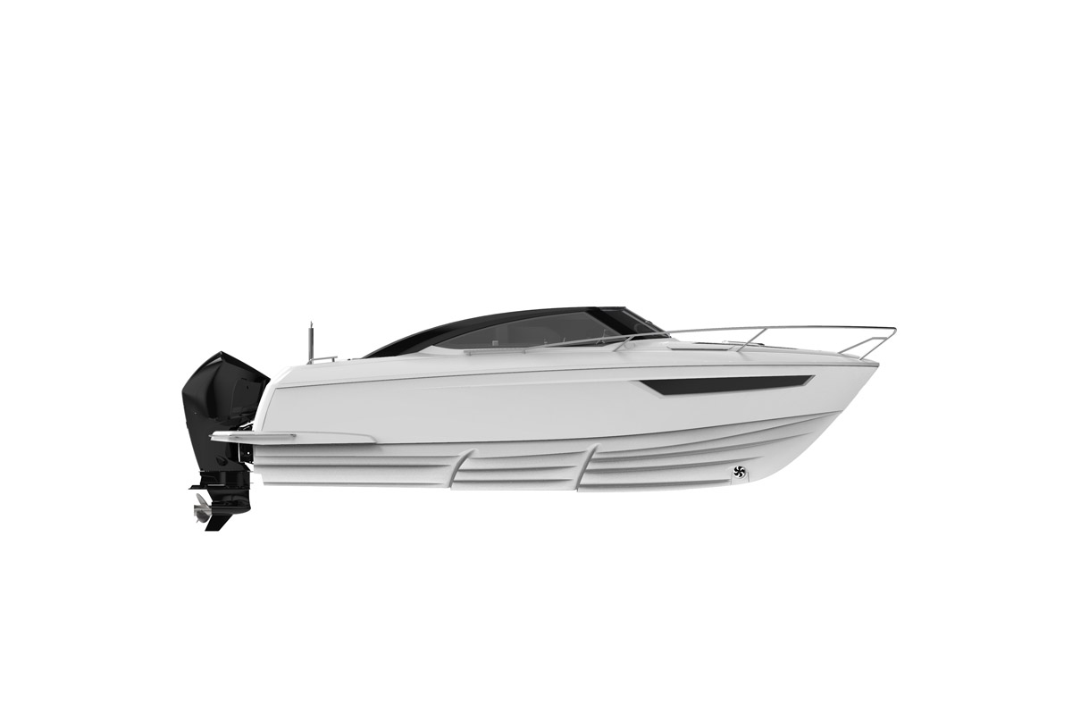 Parker 750 Day Cruiser profil droite